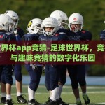 足球世界杯app竞猜-足球世界杯，竞技挑战与趣味竞猜的数字化乐园