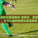 世界杯体育彩票进胜球-世界杯，足球的盛宴，不可小觑的体育彩票进胜球