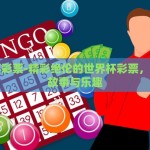世界杯彩票-精彩绝伦的世界杯彩票，背后的故事与乐趣