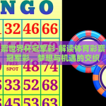 在哪里买世界杯滚球票-找寻绿茵舞台的激情，世界杯滚球票的购买指南