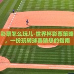 世界杯彩票怎么玩儿-世界杯彩票策略大揭秘，一份玩转球赛猜想的指南