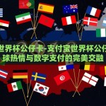 支付宝世界杯公仔卡-支付宝世界杯公仔卡，足球热情与数字支付的完美交融