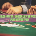 世界杯彩票主客-世足赛与彩票，主客场的魅力转身与投注艺术
