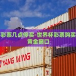 世界杯彩票几点停买-世界杯彩票购买时间的黄金窗口