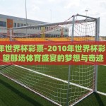 2010年世界杯彩票-2010年世界杯彩票，回望那场体育盛宴的梦想与奇迹