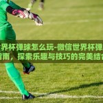 微信世界杯弹球怎么玩-微信世界杯弹球游戏指南，探索乐趣与技巧的完美结合