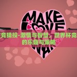 世界杯竞猜投-激情与智慧，世界杯竞猜投中的乐趣与策略