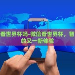 微信能看世界杯吗-微信看世界杯，智能生活的又一新体验
