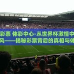 世界杯彩票 体彩中心-从世界杯激情中飘出的幸运之风——揭秘彩票背后的真相与体彩中心的角色