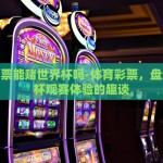 怎么用手机下注世界杯-随时随地，手机下注世界杯的便捷之道