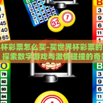 买世界杯彩票怎么买-买世界杯彩票的趣味与策略，探索数字游戏与激情碰撞的奇妙旅程