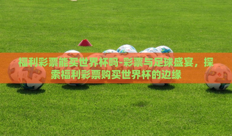 福利彩票能买世界杯吗-彩票与足球盛宴,探索福利彩票购买世界杯的边缘 福利彩票能买世界杯吗-彩票与足球盛宴,探索福利彩票购买世界杯的边缘