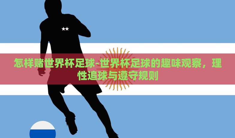 怎么赌世界杯-如何理性参与世界杯,理智欣赏与合法娱乐的平衡 怎么赌世界杯-如何理性参与世界杯,理智欣赏与合法娱乐的平衡