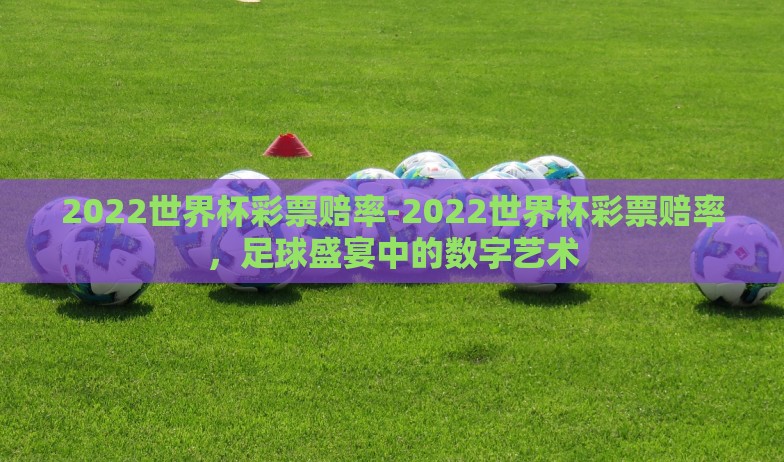 2022世界杯彩票赔率-2022世界杯彩票赔率，足球盛宴中的数字艺术