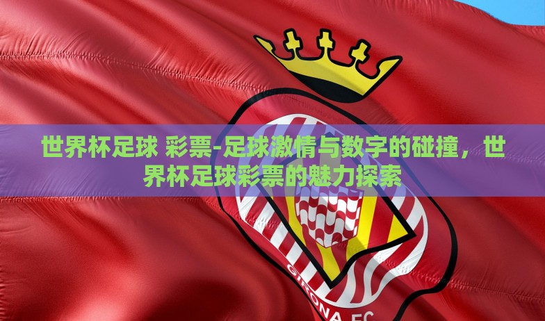 世界杯足球 彩票-足球激情与数字的碰撞,世界杯足球彩票的魅力探索 世界杯足球 彩票-足球激情与数字的碰撞,世界杯足球彩票的魅力探索