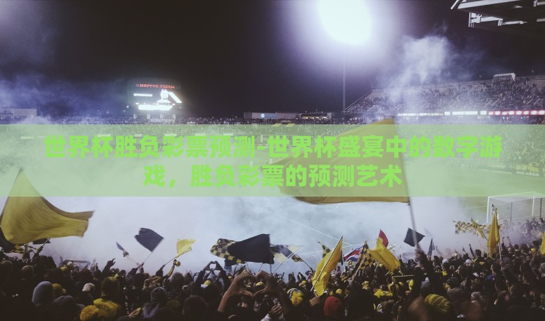 世界杯胜负彩票预测-世界杯盛宴中的数字游戏，胜负彩票的预测艺术