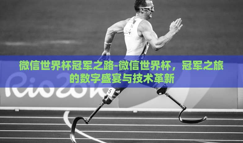 微信世界杯冠军之路-微信世界杯，冠军之旅的数字盛宴与技术革新