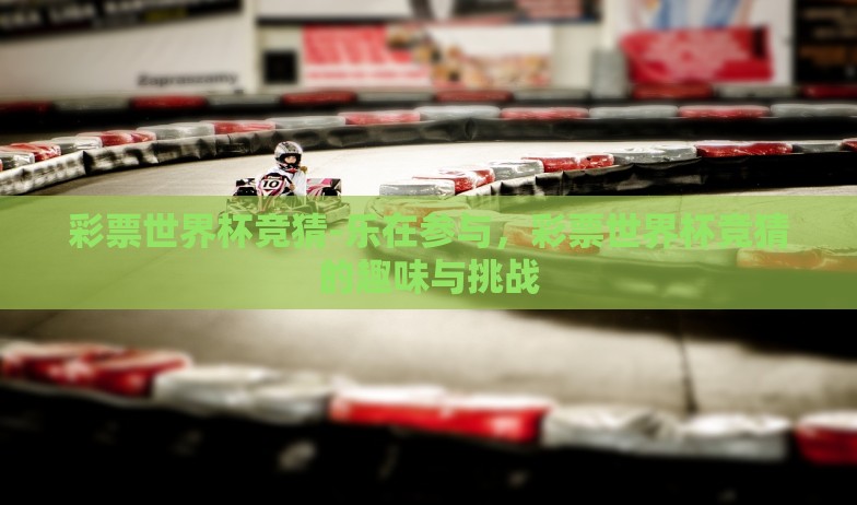 彩票世界杯竞猜-乐在参与，彩票世界杯竞猜的趣味与挑战