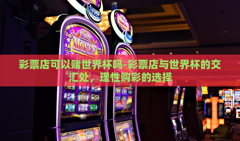 彩票店可以赌世界杯吗-彩票店与世界杯的交汇处，理性购彩的选择