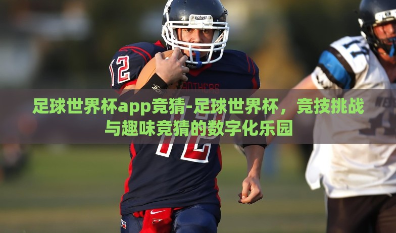 足球世界杯app竞猜-足球世界杯，竞技挑战与趣味竞猜的数字化乐园