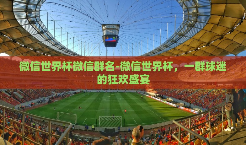 微信世界杯微信群名-微信世界杯，一群球迷的狂欢盛宴