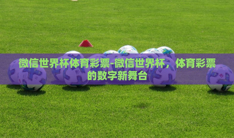 微信世界杯体育彩票-微信世界杯,体育彩票的数字新舞台 微信世界杯体育彩票-微信世界杯,体育彩票的数字新舞台
