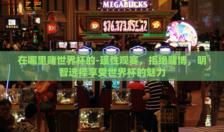 在哪里赌世界杯的-理性观赛，拒绝赌博，明智选择享受世界杯的魅力