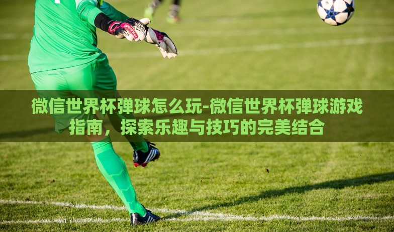 微信世界杯弹球怎么玩-微信世界杯弹球游戏指南，探索乐趣与技巧的完美结合