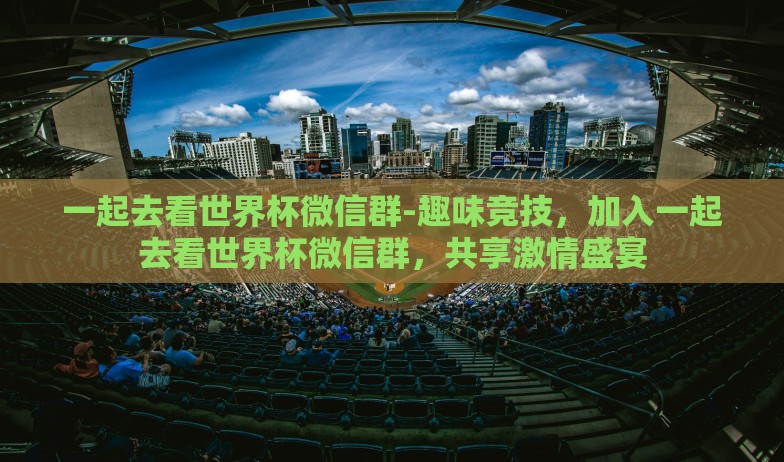 一起去看世界杯微信群-趣味竞技，加入一起去看世界杯微信群，共享激情盛宴