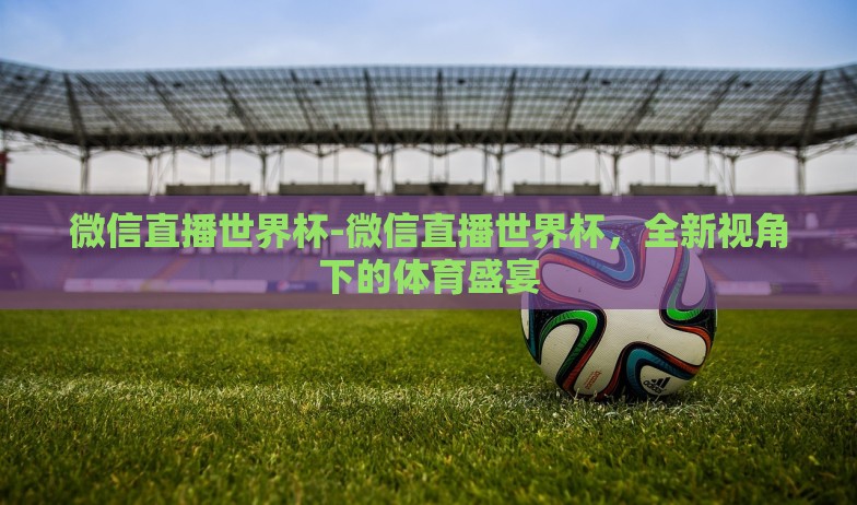 微信直播世界杯-微信直播世界杯,全新视角下的体育盛宴 微信直播世界杯-微信直播世界杯,全新视角下的体育盛宴